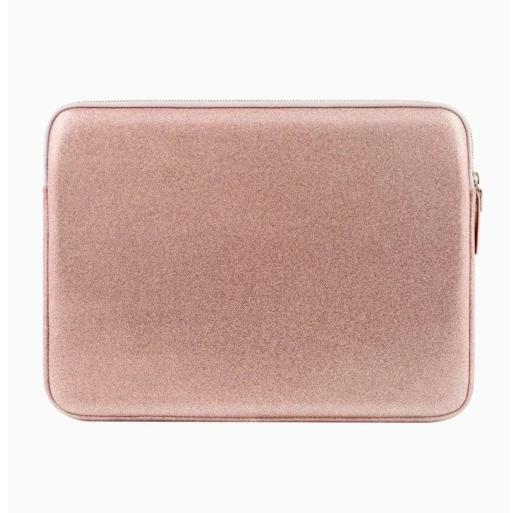 Kate Spade Metallic Rose Gold Glitter 13 In Laptop Case